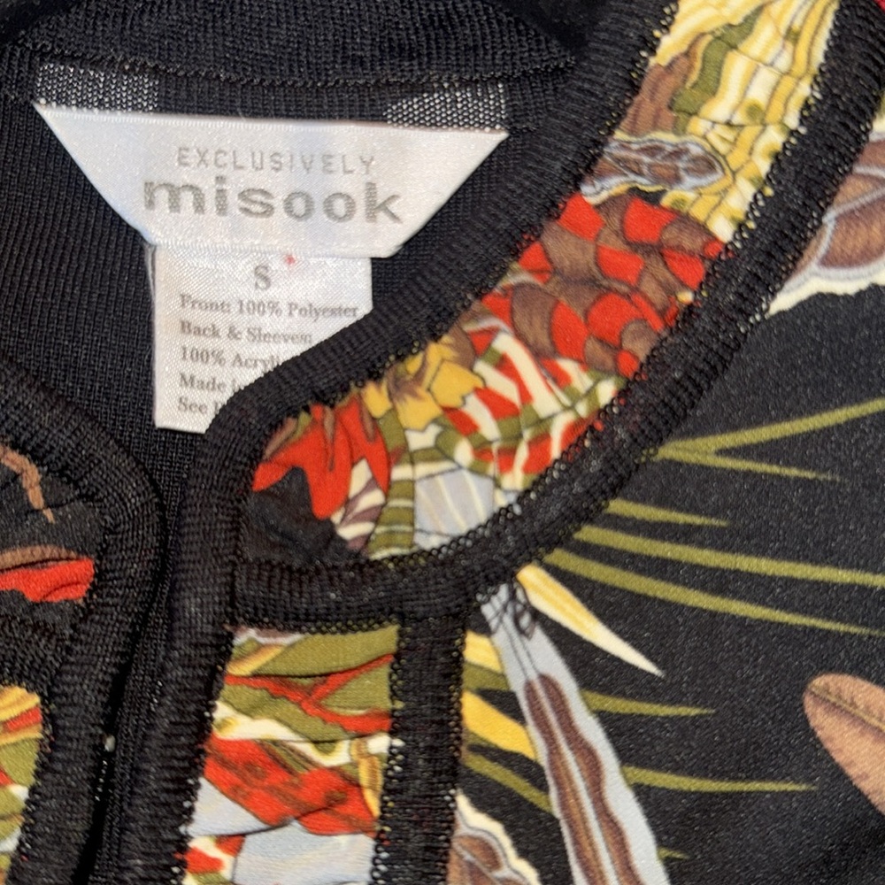 Colorful Misook Zipper Jacket - Picture 9 of 10